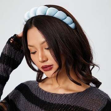 HitModa Spa Headbands: Versatile Terry Cloth Face Care Accessories for Washing, Makeup, Skin Treatments, and Face Masks