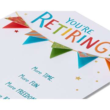 Funny American Greetings Retirement Card for Coworkers