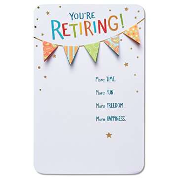 Funny American Greetings Retirement Card for Coworkers