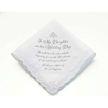 Lillian Rose Wedding Hankie