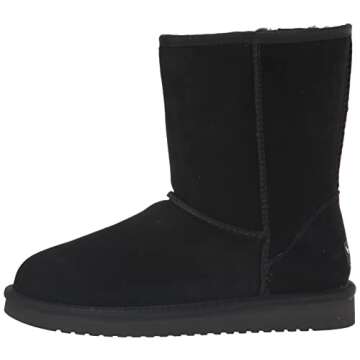 Koolaburra by UGG womens Koola Short Fashion Boot, Black, 5 US