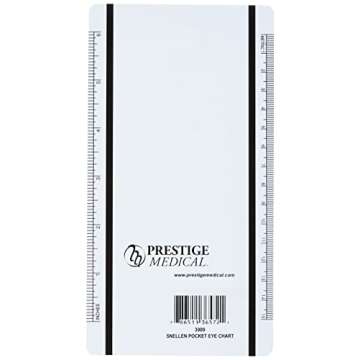 Prestige Medical PRE3909 Snellen Pocket Eye Chart