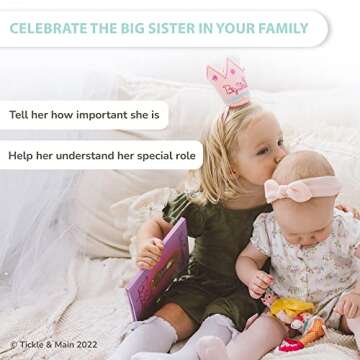 Tickle & Main 3 Pcs Big Sister Gifts for Little Girls