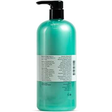 Anthony Mens Body Wash and Shampoo: Invigorating Rush 2-In-1 Liquid Gel Soap & Hair Shampoo – Pine Wood Scent Contains Eucalyptus Extract, Canadian Balsam & Birch Leaf 32 Fl. Oz