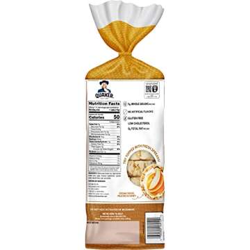 Quaker Rice Cakes, Caramel, 6.5 Oz