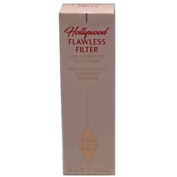 Charlotte Tilbury Hollywood Flawless Filter Face Foundation Primer & Highlight - 1 oz Full Size (Shade 2)