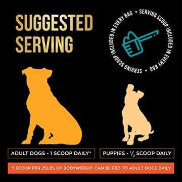 PET CARE Sciences Approx 90 Servings of Dog Weight Gainer - Weight Gain Supplements for Dogs - Canine Muscle Builder - Protein Powder - High Calorie Dog Food Supplement