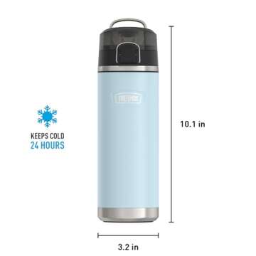 THERMOS ICON SERIES Stainless Steel Water Bottle 24oz