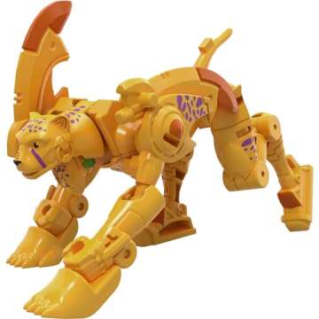 Transformers Legacy United Core Class Cheetor, 3.5-inch Converting Action Figure, 8+ Years