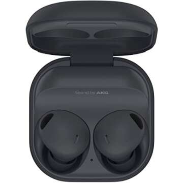 SAMSUNG Galaxy Buds2 Pro True Wireless Bluetooth Earbud Headphones - Graphite (Renewed)