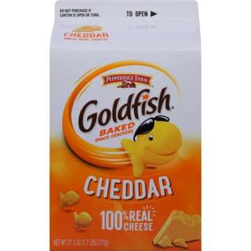 Goldfish Cheddar Cheese Crackers - 27.3 oz Twin Pack - Perfect Snack!