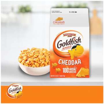 Goldfish Cheddar Cheese Crackers Twin Pack, 27.3 oz