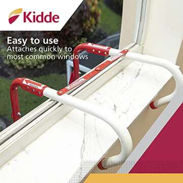 Kidde Fire Escape Ladder - 13-Foot Safety Solution