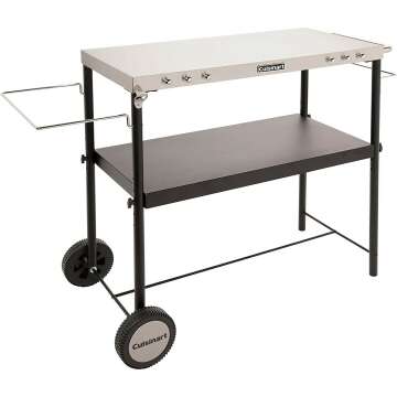 Cuisinart CPT-200 BBQ Prep Cart for Outdoor Cooking