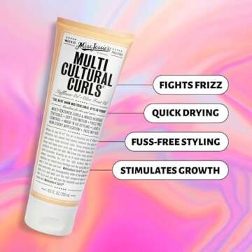 Miss Jessie's Multi Cultural Curls Unisex Cream, 8.5 Ounce (Pack of 1)