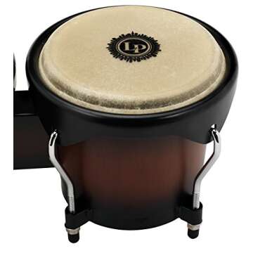 Latin Percussion LP601NY-VSB LP City Wood Bongos - Vintage Sunburst