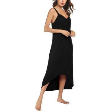Ekouaer Nightgown Sleepwear