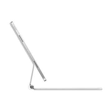 Apple USB-C Magic Keyboard for 11-inch iPad Pro 3rd Gen & iPad Air 4th Gen - White (Renewed)