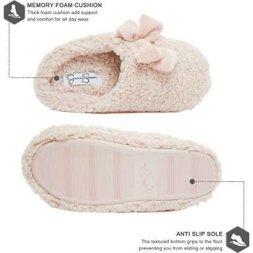 Jessica Simpson Plush Marshmallow Slippers for Women