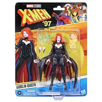 Marvel Legends Series Goblin Queen, X-Men ‘97 Collectible 6-Inch Action Figure