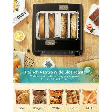 Gevi Toaster 4 Slice
