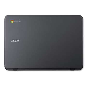 Acer 11.6"" Intel Celeron 1.60 GHz 4 GB Ram 16 GB Flash Chrome OS|C731-C8VE, Black (Renewed)