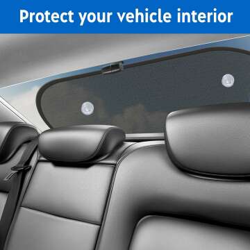 Car Window Shades - 99.98% UVR Protection Fits Back Windows