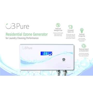 O3 Pure Professional Ozone Eco Laundry Washer System - Newest Generation