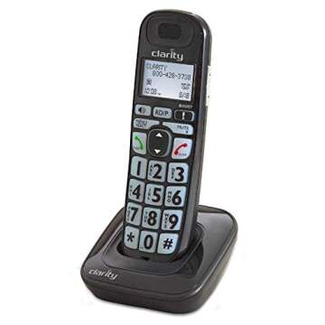 Clarity D703HS Cordless Caller ID Telephone Handset for E814CC & E814 (Renewed)