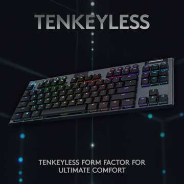 Logitech G915 TKL Wireless RGB Gaming Keyboard