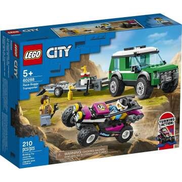 LEGO City Race Buggy Transporter 60288 - Fun Kids Building Kit