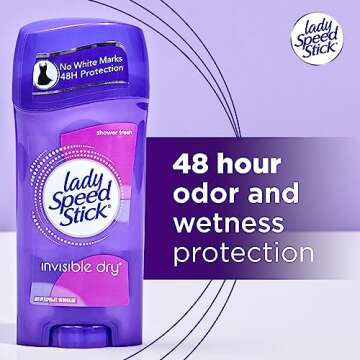 Lady Speed Stick Antiperspirant 4 Pack - Shower Fresh