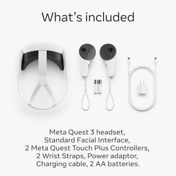 Meta Quest 3 512GB Mixed Reality Headset for Gamers