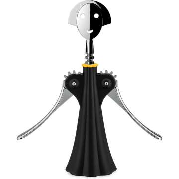 Alessi Anna G. Corkscrew - Elegant Black Wine Opener