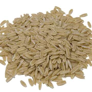 Agrozimi Traditional Greek Pasta Spelt Sampler - 1 Spelt Hilopites Greek Fettucine + 2 Spelt Kritharaki Greek Orzo