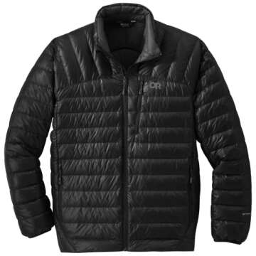 Outdoor Research Men’s Helium Down Jacket – Puffer Jacket for Men