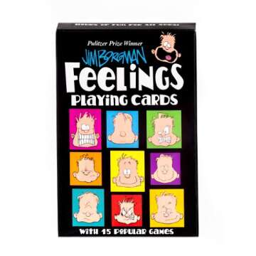 Feelings Playing Cards by Jim Borgman Pulitzer Prize Winner