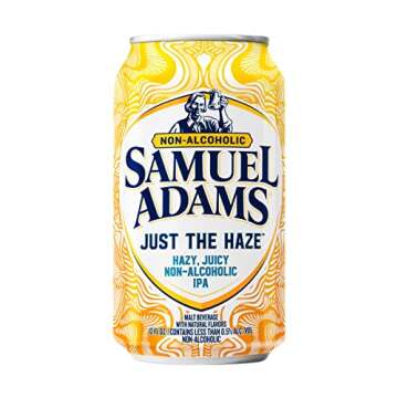 SAMUEL ADAMS Non-Alcoholic Just the Haze 6pk Cans, 12 FZ