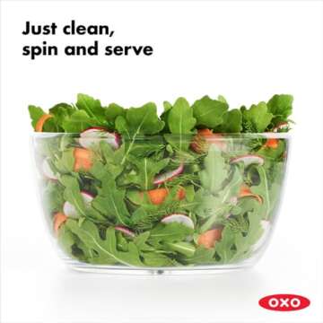 OXO Good Grips Large Salad Spinner 6.22 Qt