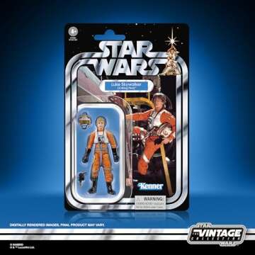 STAR WARS The Vintage Collection Luke Skywalker (X-Wing Pilot), A New Hope 3.75-Inch Collectible Action Figure