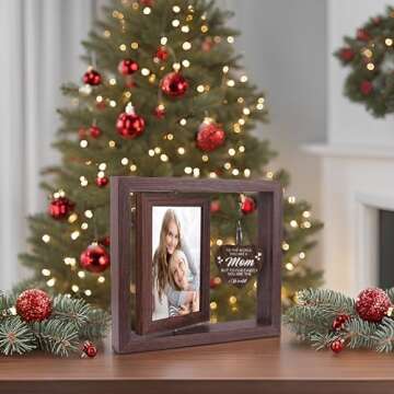 Boiveco Christmas Gifts for Mom from Daughter Son, New Mom Gifts Mom Christmas Gifts, Mothers Day Gifts for Mom Mother Wife Mom Birthday Gifts Mothers Day Picture Frame 4x6