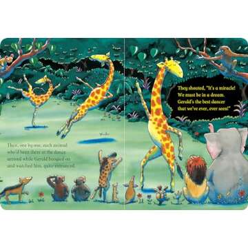 Giraffes Can't Dance Board Book for Toddlers