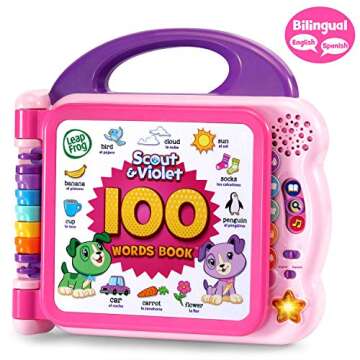 LeapFrog Scout and Violet 100 Words Book, Purple