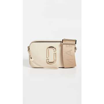 Marc Jacobs Women's The Snapshot DTM, Khaki, Tan, One Size