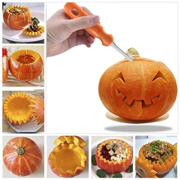 Professional Pumpkin Carving Tools Kit - 11 Pieces