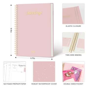 Work Planner Notebook For Effective Organization