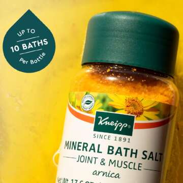 Kneipp Arnica Mineral Bath Salts for Joint & Muscle Relief - 17.63oz