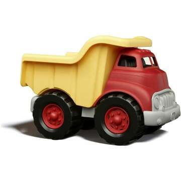 Green Toys Dump Truck - Safe Pretend Play & Skills Development