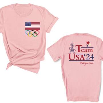 Team USA Olympic Shirts for 2024 Paris