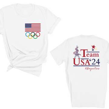 Team USA Olympic Shirts for 2024 Paris